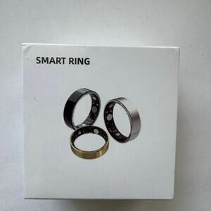 NWB Smart Ring for Fitness, Sleep and Health, Next Gen Health, Silver, Size 9